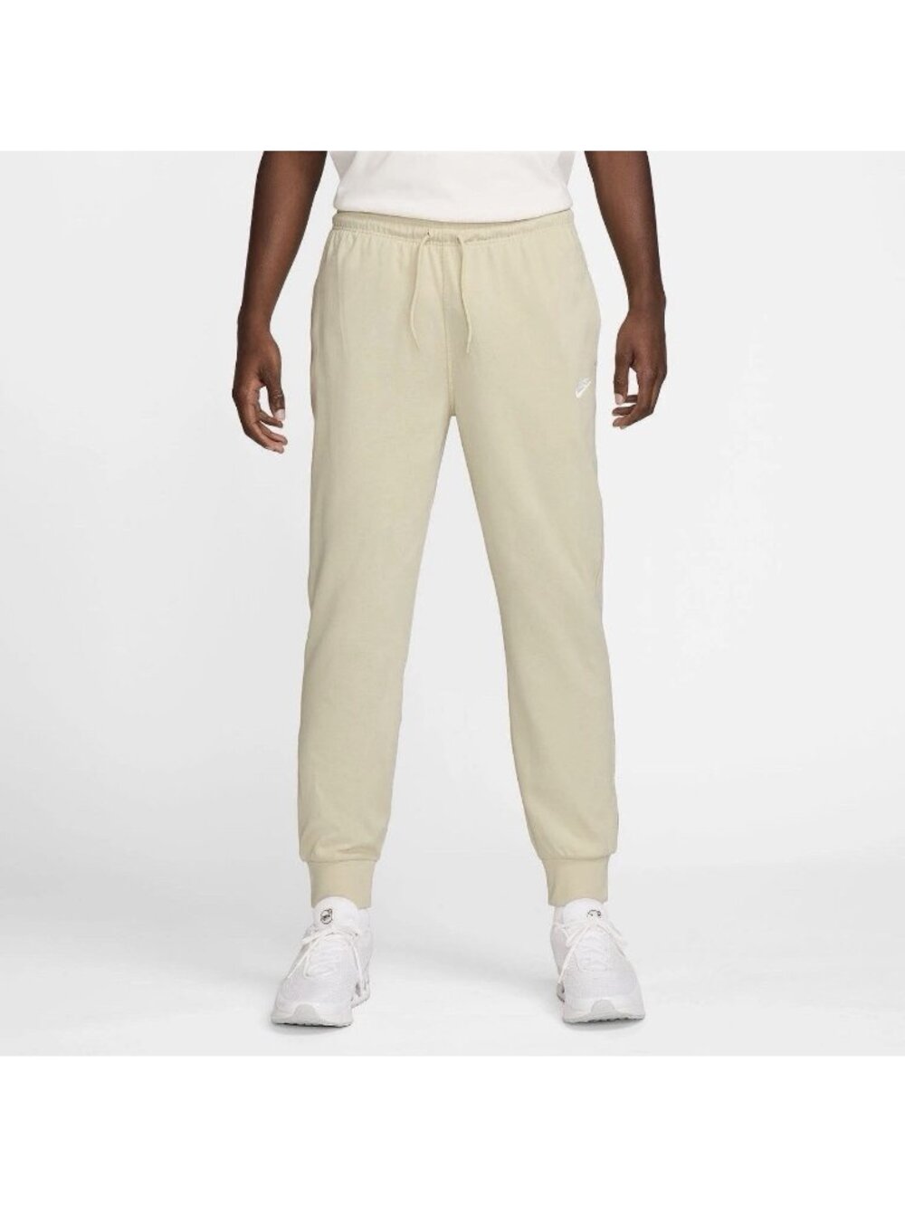 Nike NSW Club Knit Joggers Light Khaki White Men’s Sizes FQ4330-229